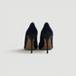 Tacones Jimmy Choo Anouk en gamuza azul