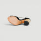 Sandalias de tacón Dolce & Gabbana en gamuza negra
