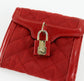 Cartera Burberry Quilted Wallet en Lona Roja