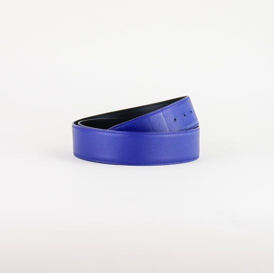 Cuero para cinturón Hermes en piel negra