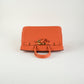 Bolso de Mano Hermès Birkin 35 en Piel Orange