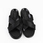 Sandalias para Caballero Prada de Goma en Piel Negra