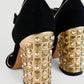 Sandalias de tacón Dolce & Gabbana en gamuza negra