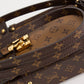 Bolso Crossbody Louis Vuitton Vertical Trunk Pochette en Canvas Monogram