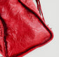 Bolso Balenciaga City en piel color rojo