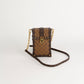 Bolso Crossbody Louis Vuitton Vertical Trunk Pochette en Canvas Monogram