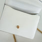Bolso Crossbody Prada Lux Off en piel Saffiano Beige