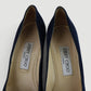 Tacones Jimmy Choo Anouk en gamuza azul