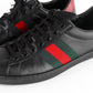 Tenis Gucci en piel Negra