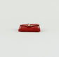 Cartera Burberry Quilted Wallet en Lona Roja