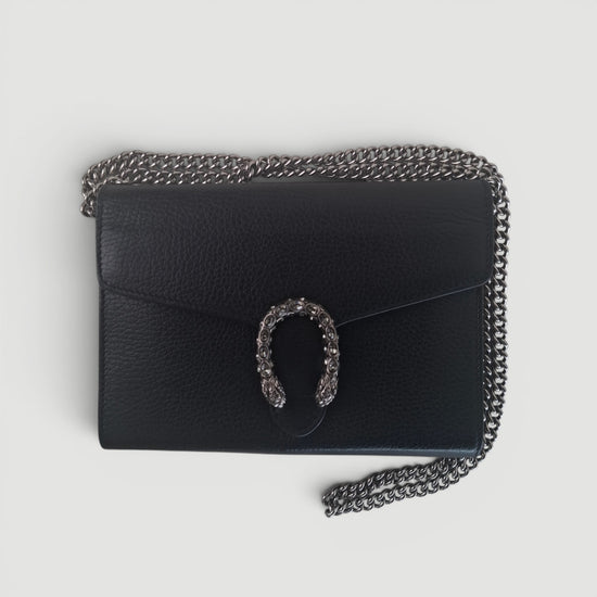 Bolso Gucci Dionysus en piel negra