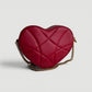 Bolso Dolce Gabbana Devotion Heart en piel roja