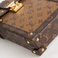 Bolso Crossbody Louis Vuitton Vertical Trunk Pochette en Canvas Monogram