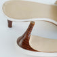 Sandalias de Tacón Michael Kors Rebecca en Piel Blanca