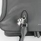 Bolso De Mano Alexander McQueen Skull Padlock Gris de Piel