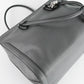 Bolso De Mano Alexander McQueen Skull Padlock Gris de Piel