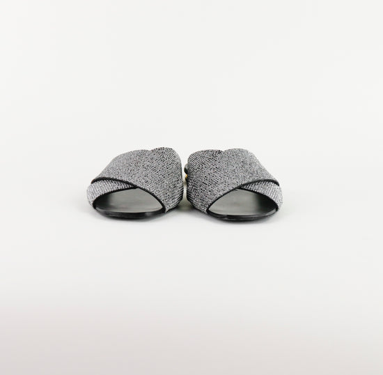 Sandalias BCBGMAXAZRIA Mika en Cuero Negro