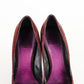 Tacones Burberry en Gamuza Morada