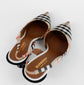Tacones Burberry en Piel y Lona Archive Check Beige