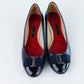 Tacones Bajos Carolina Herrera Tacones Bajos en Piel Azul