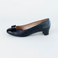 Tacones Bajos Carolina Herrera Tacones Bajos en Piel Azul