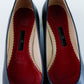 Tacones Bajos Carolina Herrera Tacones Bajos en Piel Azul