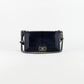 Bolso Crossbody Chanel Boy en Piel Azul Marino