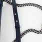 Bolso Crossbody Chanel Boy en Piel Azul Marino