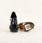 Botines Christian Dior de Charol Negro