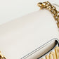 Bolso Crossbody Christian Dior J’Adior Chain Flap Bag en Piel Blanca