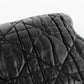 Bolso Clutch Christian Dior en Piel Cannage Negra