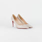 Tacones Christian Louboutin Kate en Piel Beige