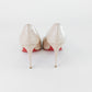 Tacones Christian Louboutin Kate en Piel Beige