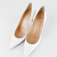Tacones Christian Louboutin Kate en Piel Blanca