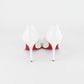 Tacones Christian Louboutin Kate en Piel Blanca