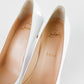 Tacones Christian Louboutin Kate en Piel Blanca