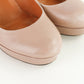 Tacones Gucci en Piel Nude con Plataforma