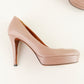 Tacones Gucci en Piel Nude con Plataforma