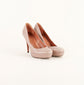 Tacones Gucci en Piel Nude con Plataforma