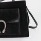 Bolso Crossbody Gucci Dionysus de Ante Negro con Asa