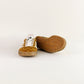 Tenis Adidas x Gucci Gazelle de Textil Dorado