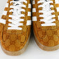 Tenis Adidas x Gucci Gazelle de Textil Dorado
