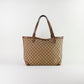 Bolso Tote Gucci Craft en Lona GG Monogram Marrón