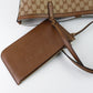 Bolso Tote Gucci Craft en Lona GG Monogram Marrón