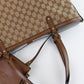 Bolso Tote Gucci Craft en Lona GG Monogram Marrón
