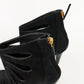 Botines Giuseppe Zanotti en Gamuza Negra con Cierre Trasero