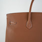 Bolso de Mano Hermès Birkin Gold 40 en Piel Caramelo