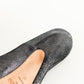 Tacones Jimmy Choo en Tela Negra Metálica