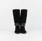 Botas Largas Louis Vuitton en Gamuza Negra