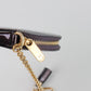 Monedero Circular Louis Vuitton en Piel Vernis Amarante